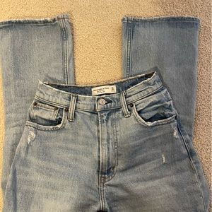 Abercrombie and Fitch Crop Flare Jeans